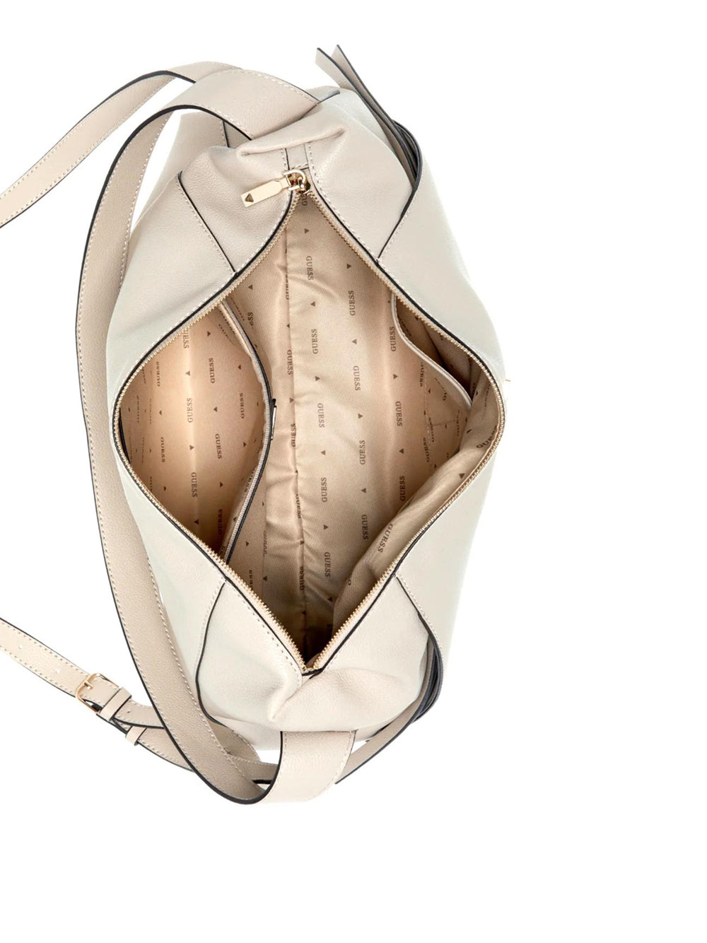 GUESS 1 USCITA Guess Borsa A Tracolla Devon - Light Taupe Light Taupe