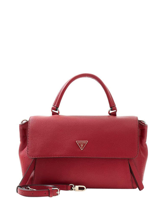 GUESS 1 USCITA Guess Borsa A Mano Devon - Dark Cherry Dark Cherry