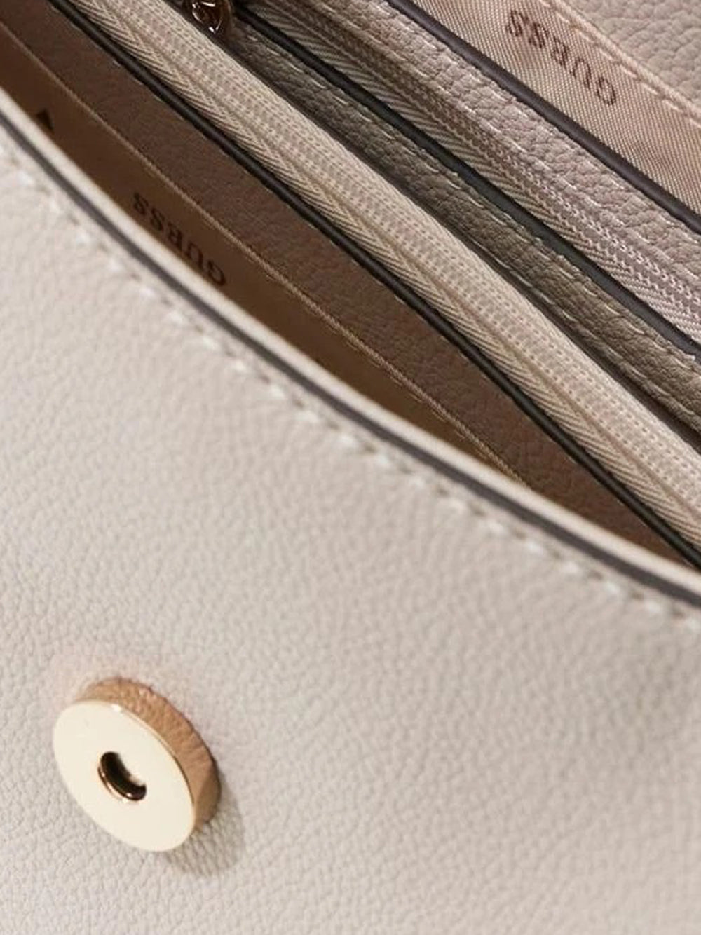 GUESS 1 USCITA Guess Borsa A Mano Devon - Taupe Light Taupe