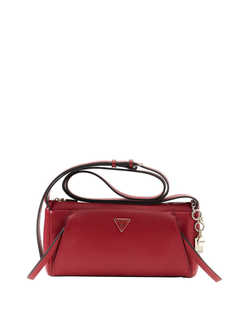 GUESS 1 USCITA Guess Borsa A Tracolla Devon Mini - Dark Cherry Dark Cherry