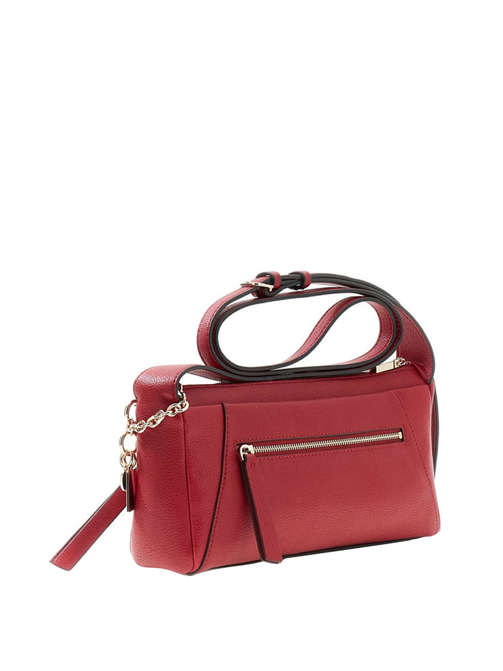 GUESS 1 USCITA Guess Borsa A Tracolla Devon Mini - Dark Cherry Dark Cherry