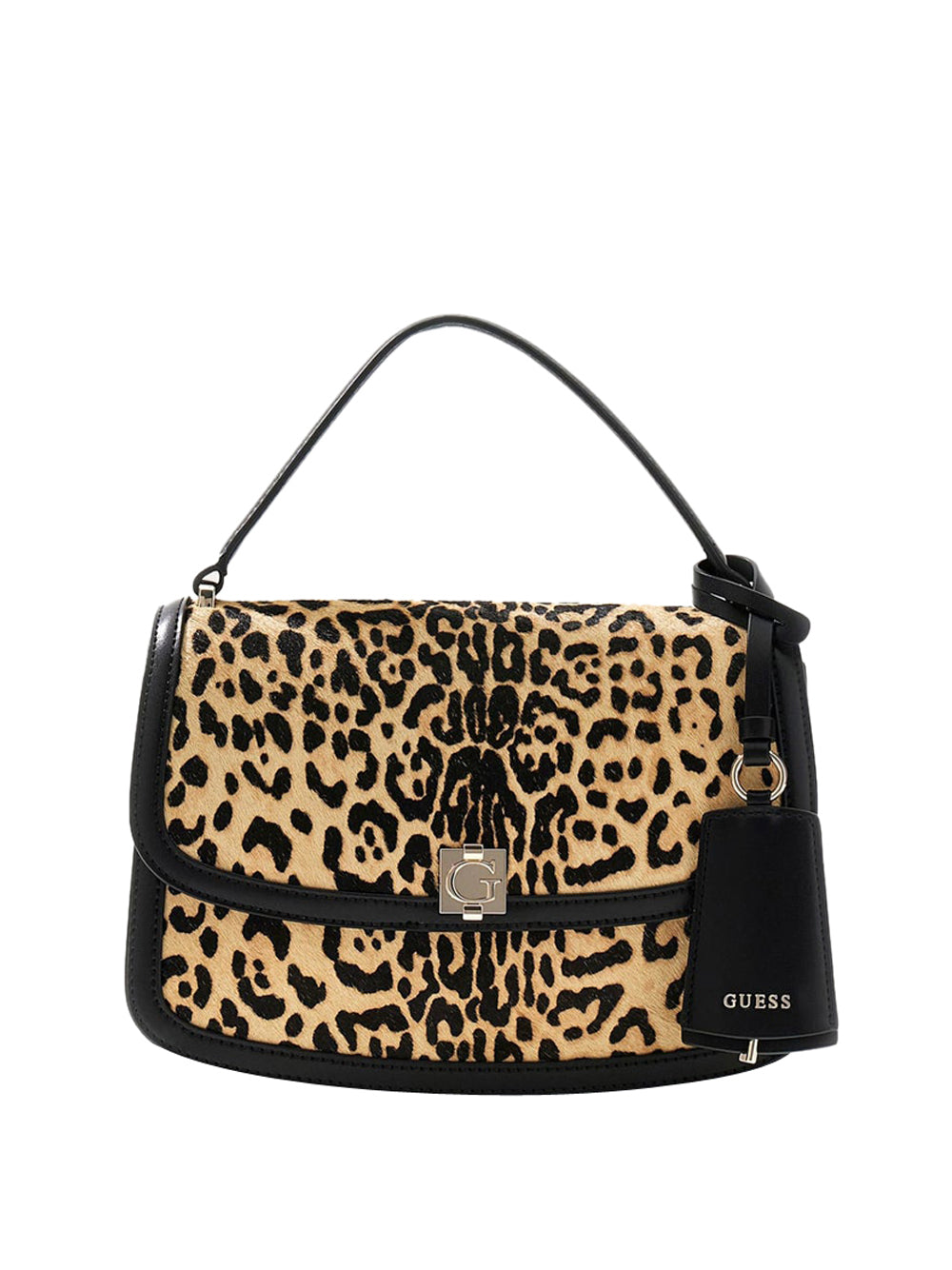 GUESS 1 USCITA Guess Borsa A Mano Audrey Convertible - Leopard LEOPARD