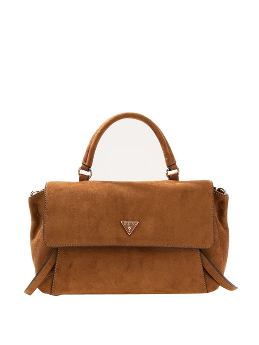 GUESS 1 USCITA Guess Borsa A Tracolla Devon Top Cognac Cognac