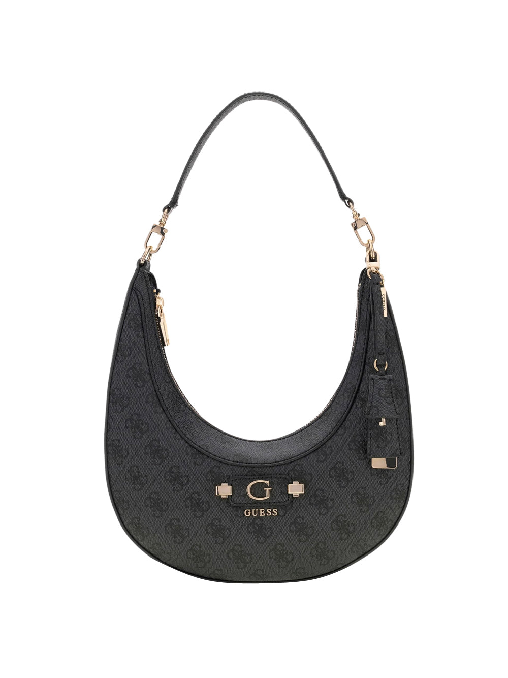 GUESS 1 USCITA Guess Borsa A Mano Lindsey Coal Coal Logo