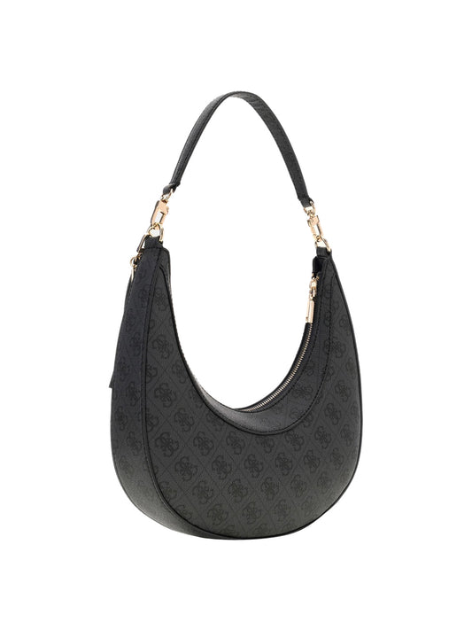GUESS 1 USCITA Guess Borsa A Mano Lindsey Coal Coal Logo