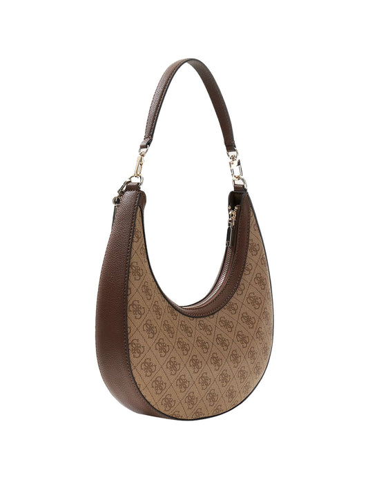 GUESS 1 USCITA Guess Borsa A Mano Lindsey Coal Beige