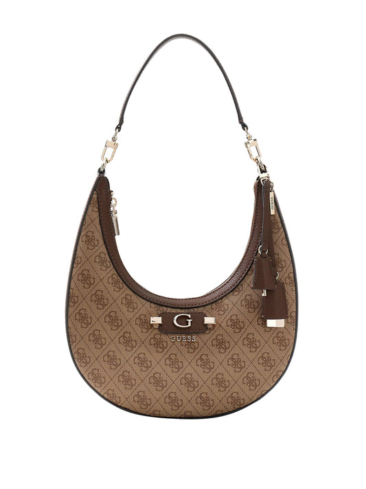 GUESS 1 USCITA Guess Borsa A Mano Lindsey Coal Beige