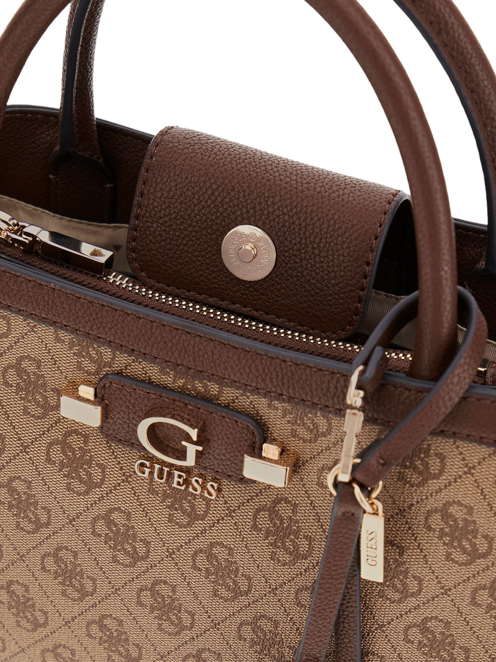 GUESS 1 USCITA Guess Borsa A Mano Lindsey Beige Beige