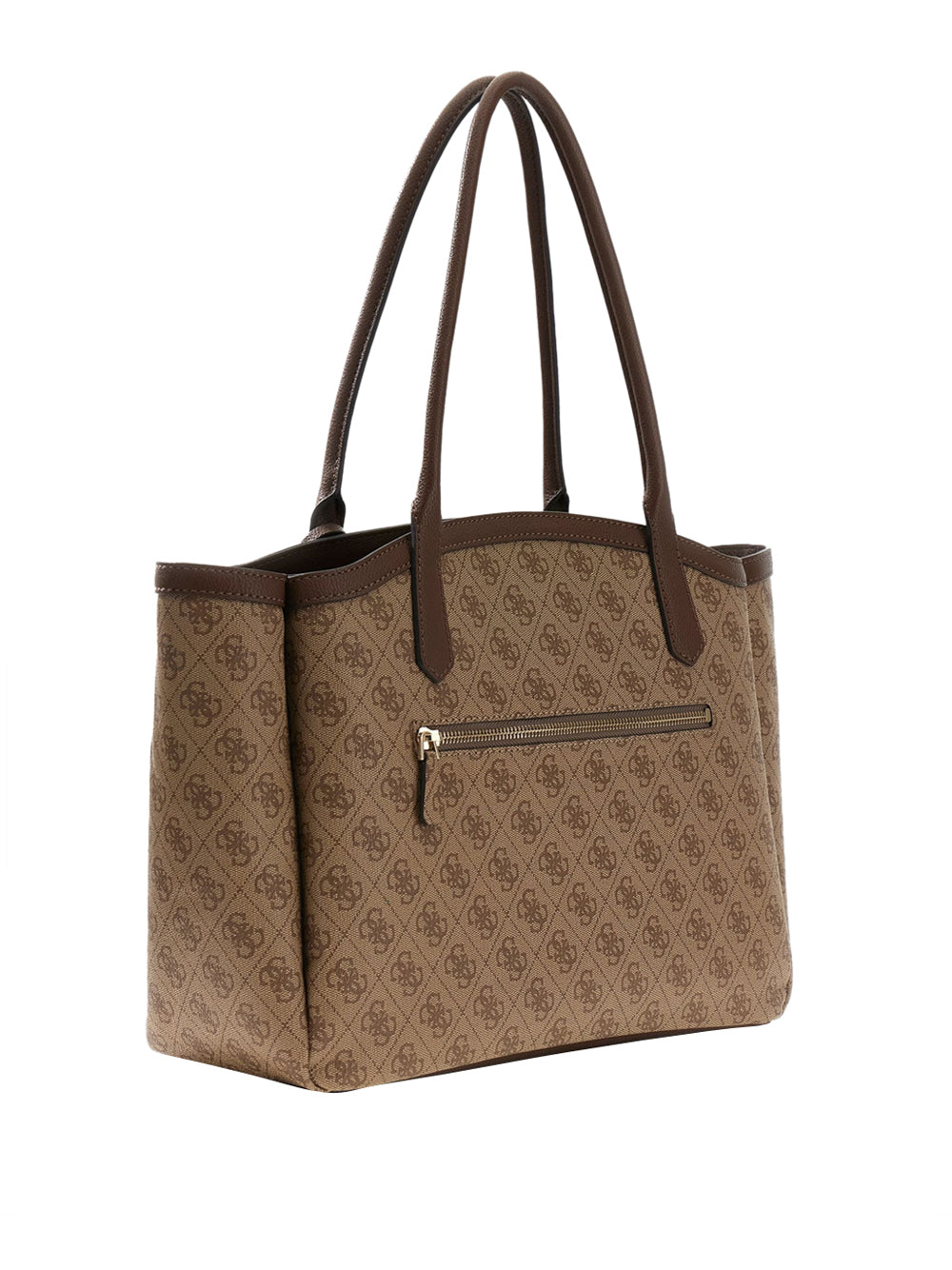 GUESS 1 USCITA Guess Borsa A Mano Lindsey Beige Latte Logo