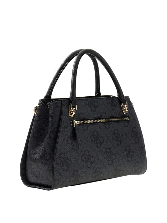 GUESS 1 USCITA Guess Borsa A Mano Noelle Con Logo Coal Coal Logo