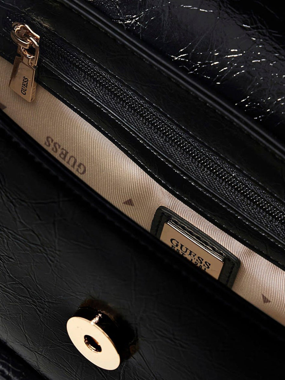 GUESS 1 USCITA Guess Borsa A Spalla Xena Nero BLACK