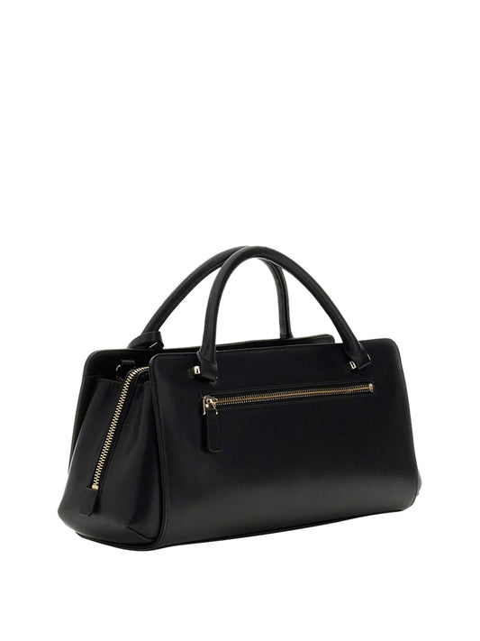 GUESS 1 USCITA Guess Borsa A Mano Audrey Sml Girlfriend Satchel - Nero BLACK