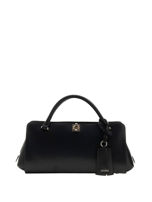 GUESS 1 USCITA Guess Borsa A Mano Audrey Sml Girlfriend Satchel - Nero BLACK