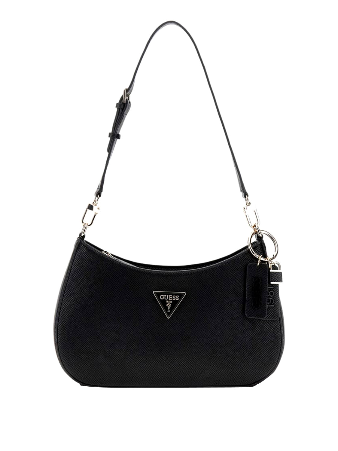 GUESS 1 USCITA Borsa A Tracolla Noelle Saffiano Guess - Nero Nero