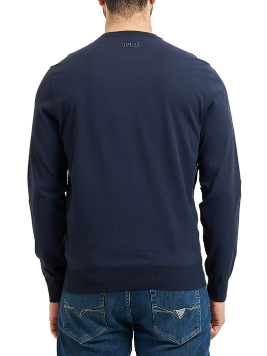 GUESS 1 USCITA Guess Maglia Kadir - Navy Smart blue