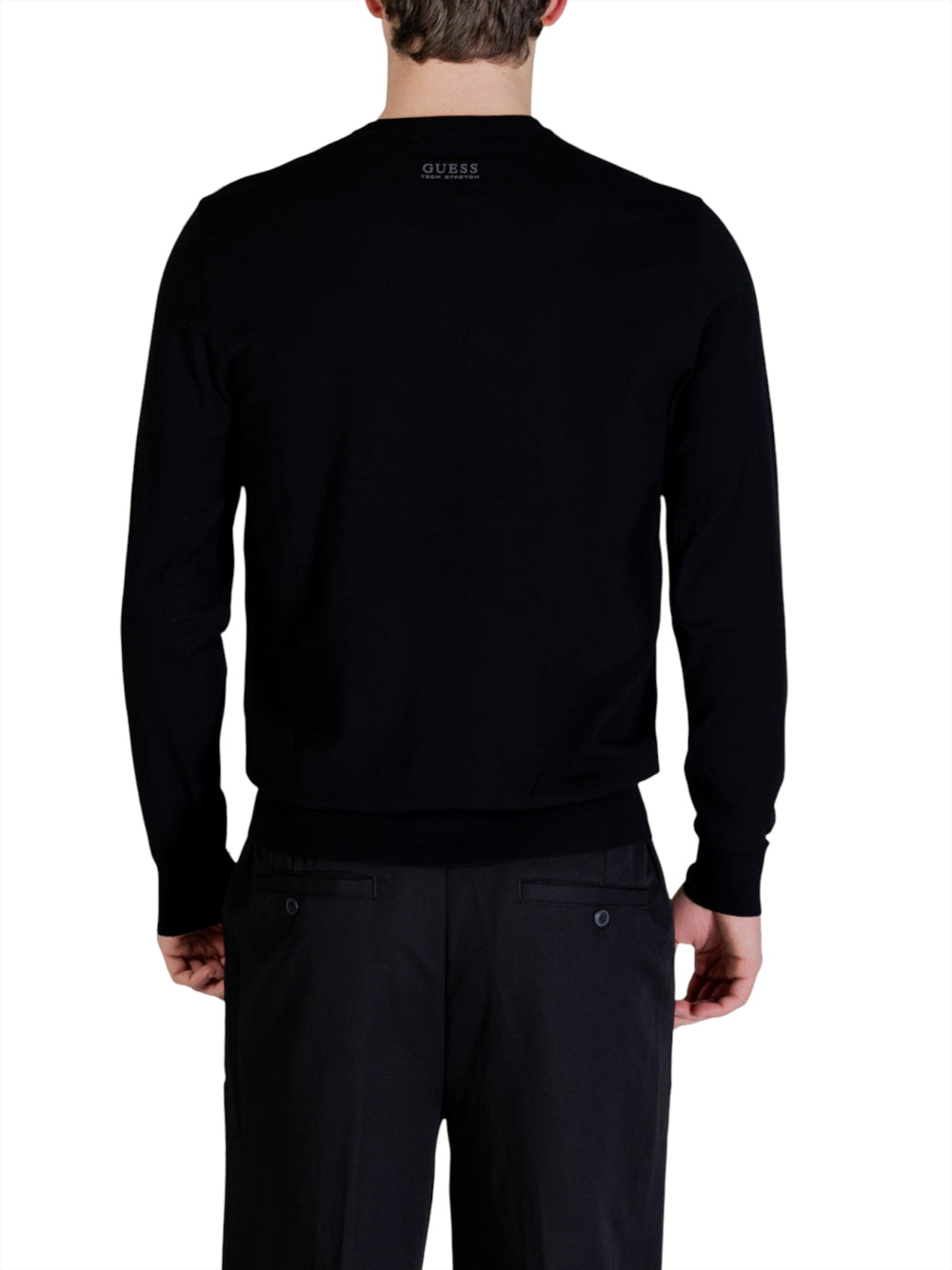GUESS 1 USCITA Guess Maglia Kadir Tech - Nero Jet Black A996