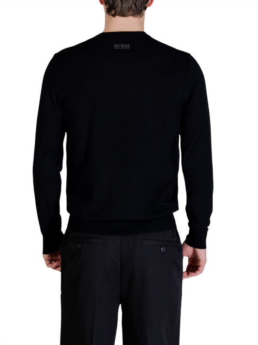 GUESS 1 USCITA Guess Maglia Kadir Tech - Nero Jet Black A996