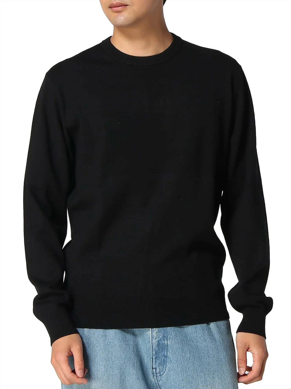GUESS 1 USCITA Guess Maglione Mason Logo - Nero Jet Black A996