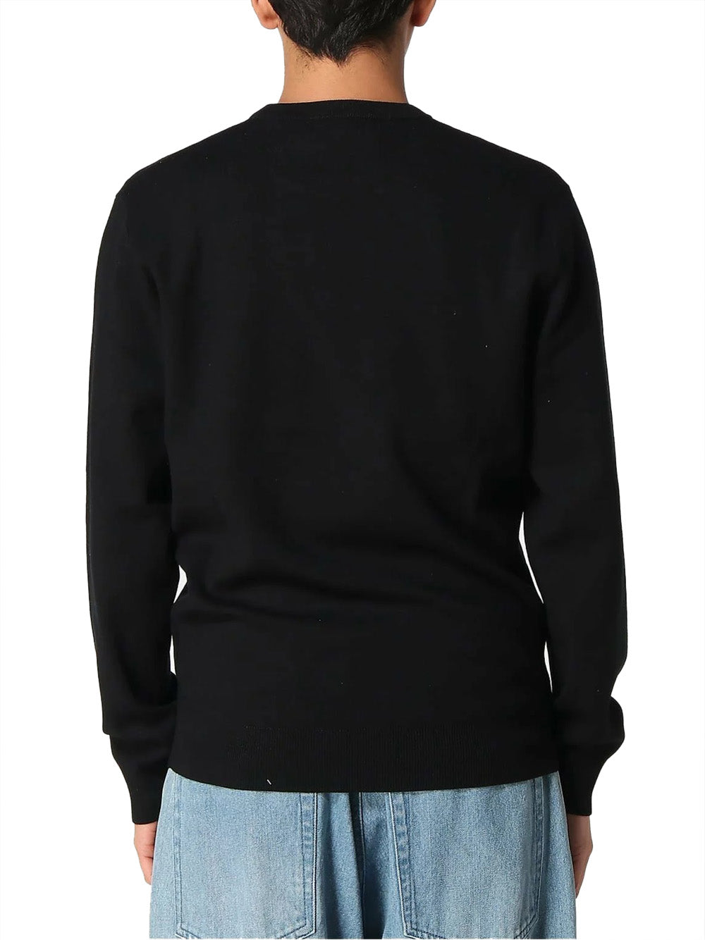 GUESS 1 USCITA Guess Maglione Mason Logo - Nero Jet Black A996