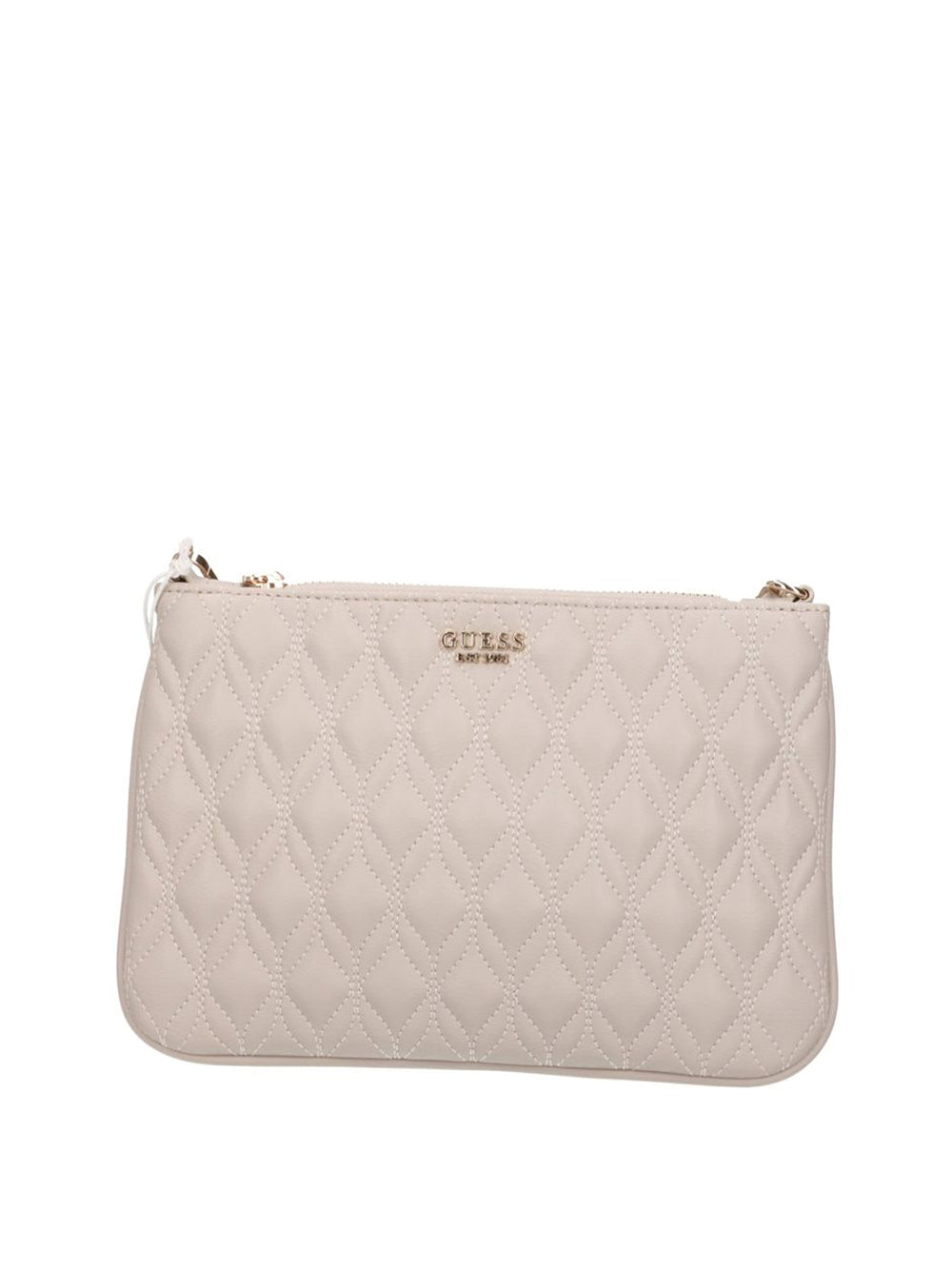 GUESS 1 USCITA Guess Pochette Flat Maxine Quilted - Taupe Light Taupe