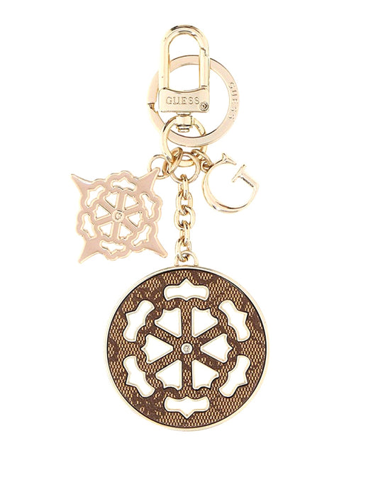 GUESS 1 USCITA Guess Portachiavi Ella Logo - Stone STONE