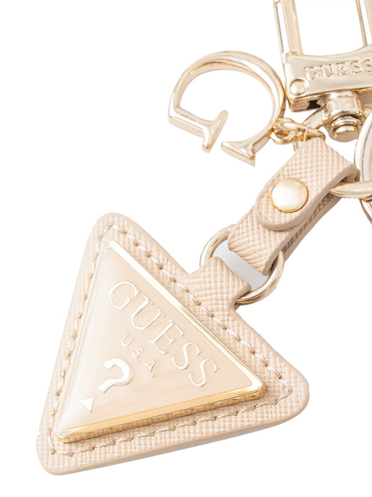 GUESS 1 USCITA Guess Portachiavi Gilda - Beige Beige
