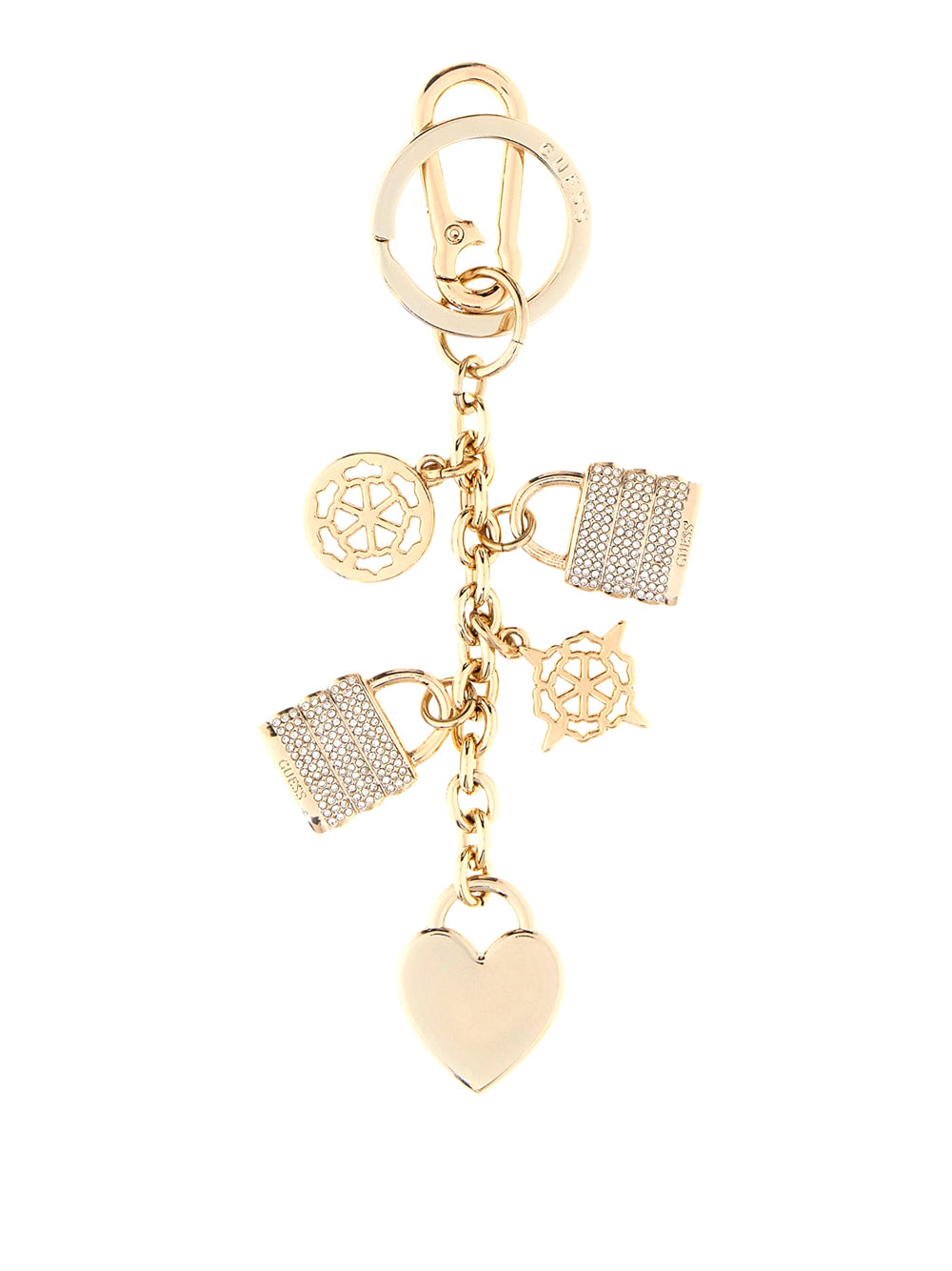 GUESS 1 USCITA Guess Portachiavi Keyring - Oro GOLD