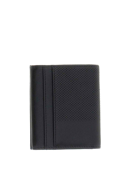 GUESS 1 USCITA Guess Portafoglio Boston Trifold - Nero BLACK