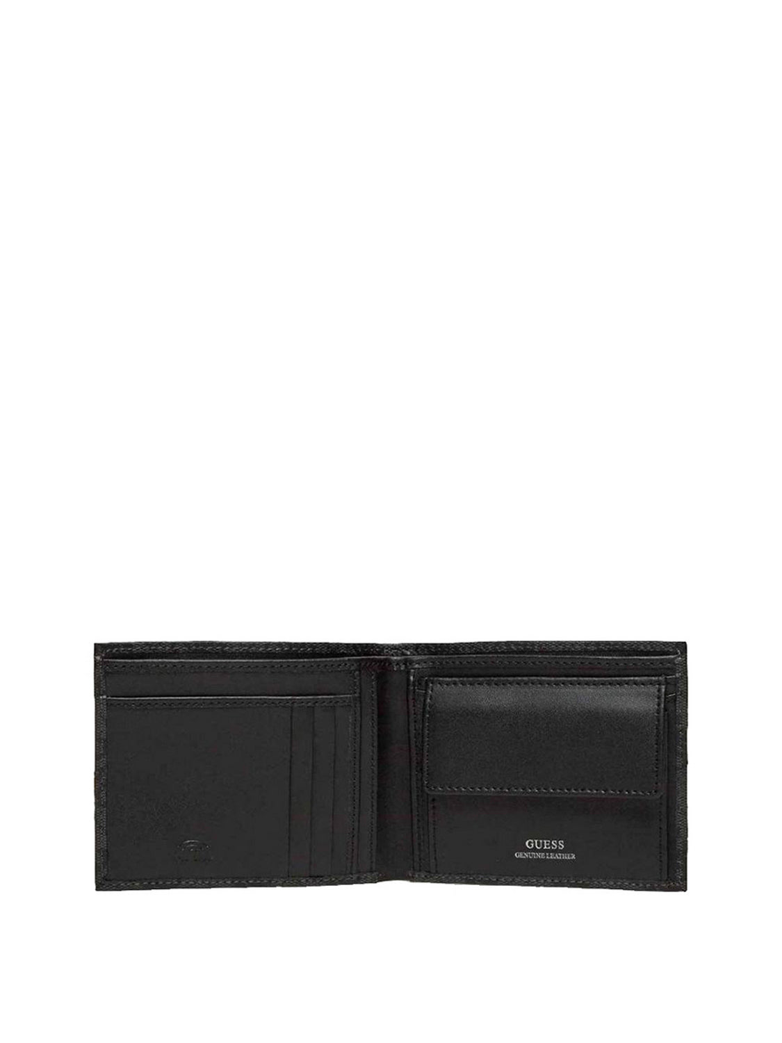 GUESS 1 USCITA Guess Portafoglio Milano Bllfld W Coin Pocket Uomo Black - Nero BLACK