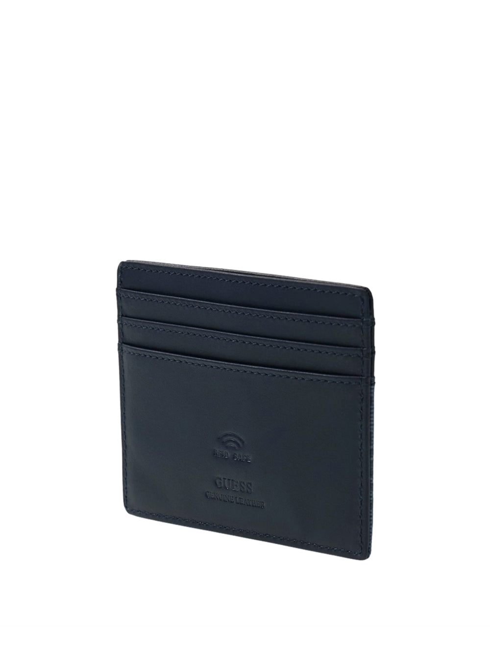 GUESS 1 USCITA Guess Porta Carte Milano - Denim Blue Denim