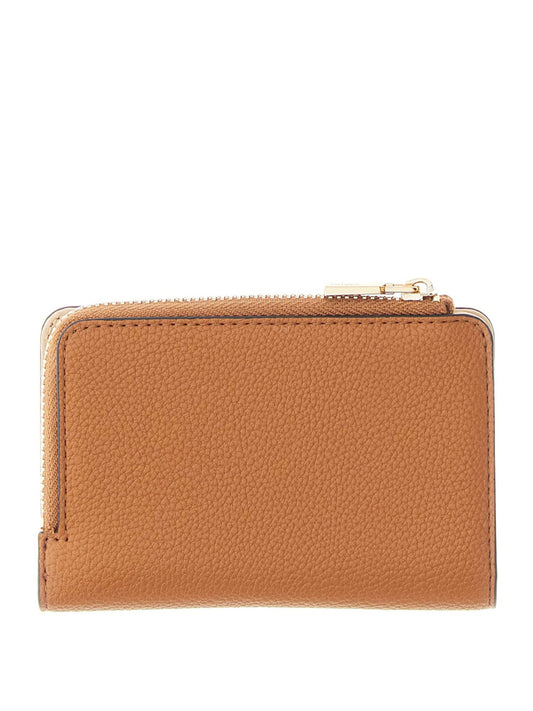 GUESS 1 USCITA Guess Portafoglio Laurel Zip Aroud - Cognac Cognac