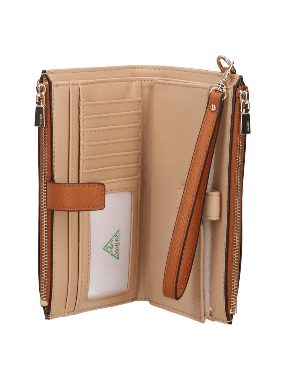 GUESS 1 USCITA Guess Portafoglio Laurel - Cognac Cognac
