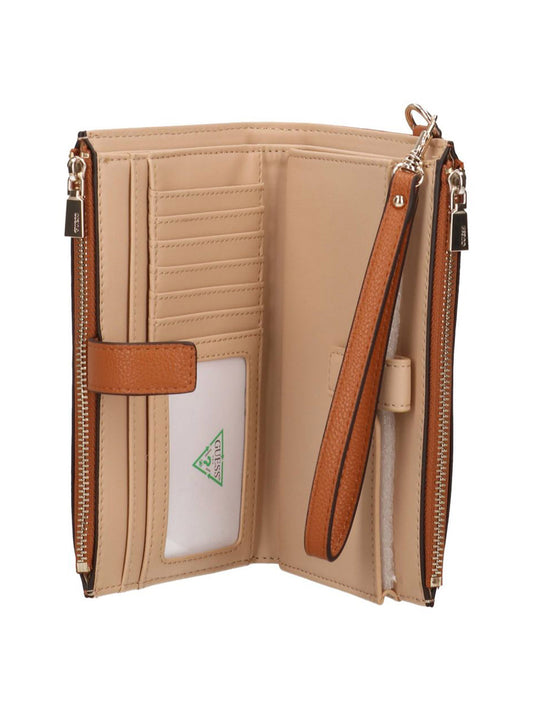 GUESS 1 USCITA Guess Portafoglio Laurel - Cognac Cognac