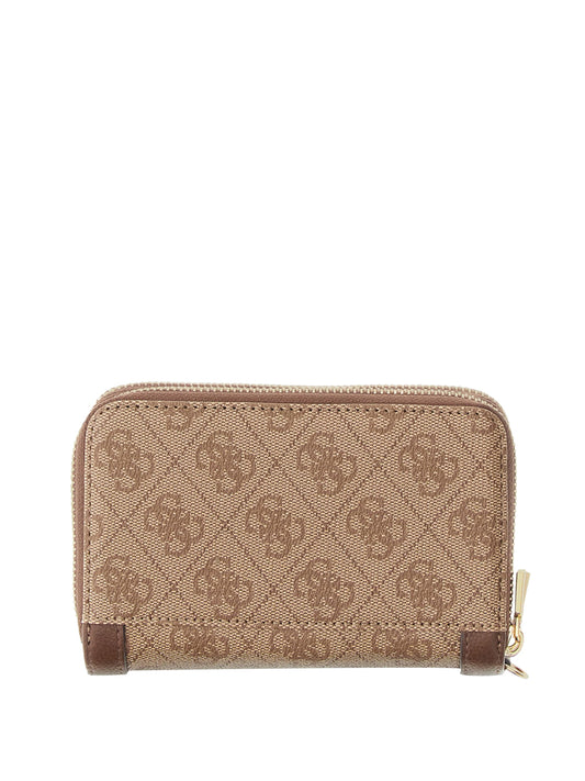 GUESS 1 USCITA Guess Portafoglio Lindsey Beige Latte Logo