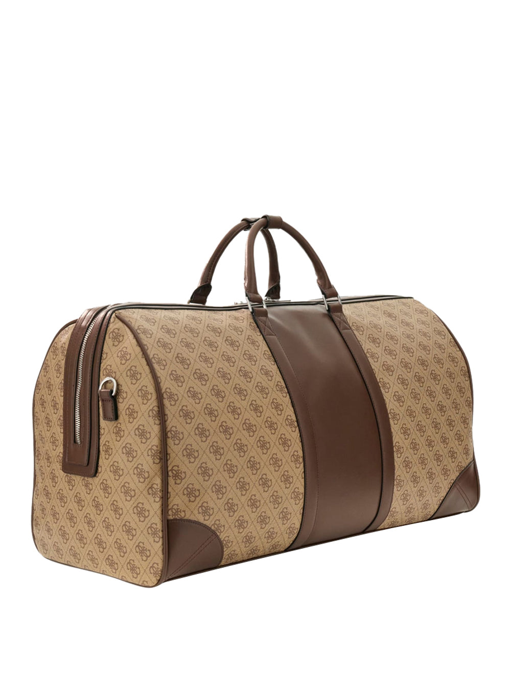 GUESS 1 USCITA Guess Borsa A Mano Milano Weekender - Beige Cognac Beige\Cognac