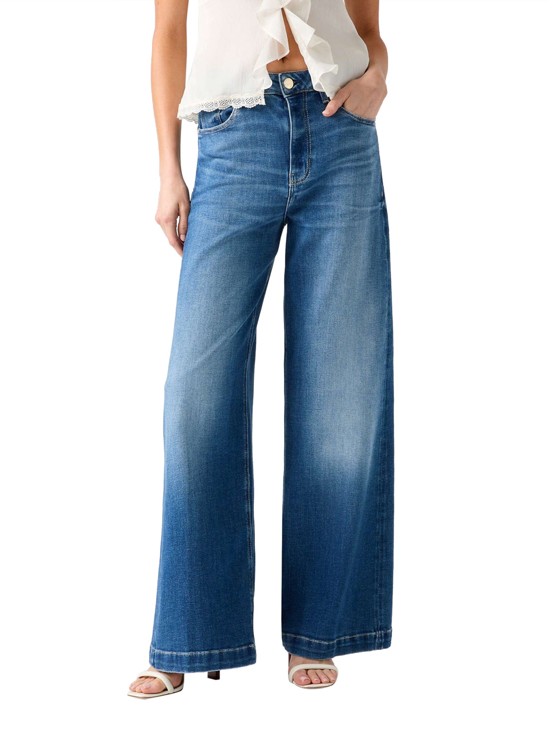 GUESS 1 USCITA Jeans Guess Bellagio Chain Pockets - Denim Twin Blues