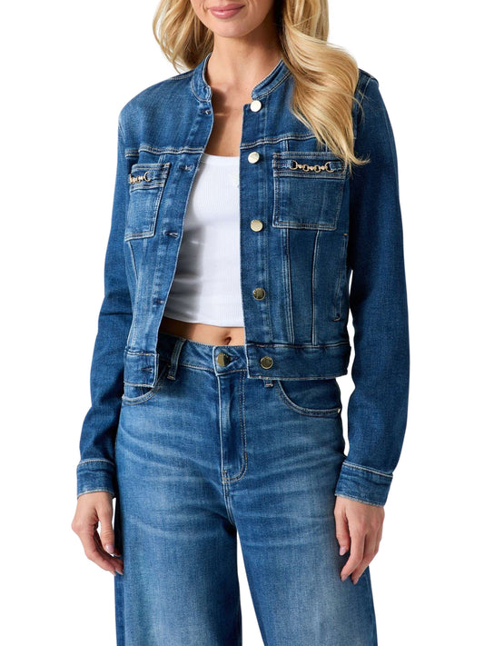GUESS 1 USCITA Giubbino di Jeans Ivy Guess - Dark Denim DENIM