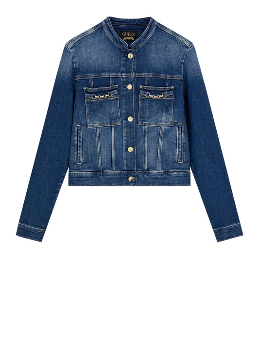 GUESS 1 USCITA Giubbino di Jeans Ivy Guess - Dark Denim DENIM