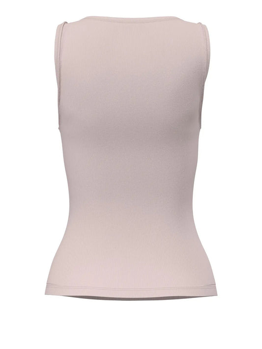 Guess Top Sl Malika Logo Tank Guess - Lilla Lilla