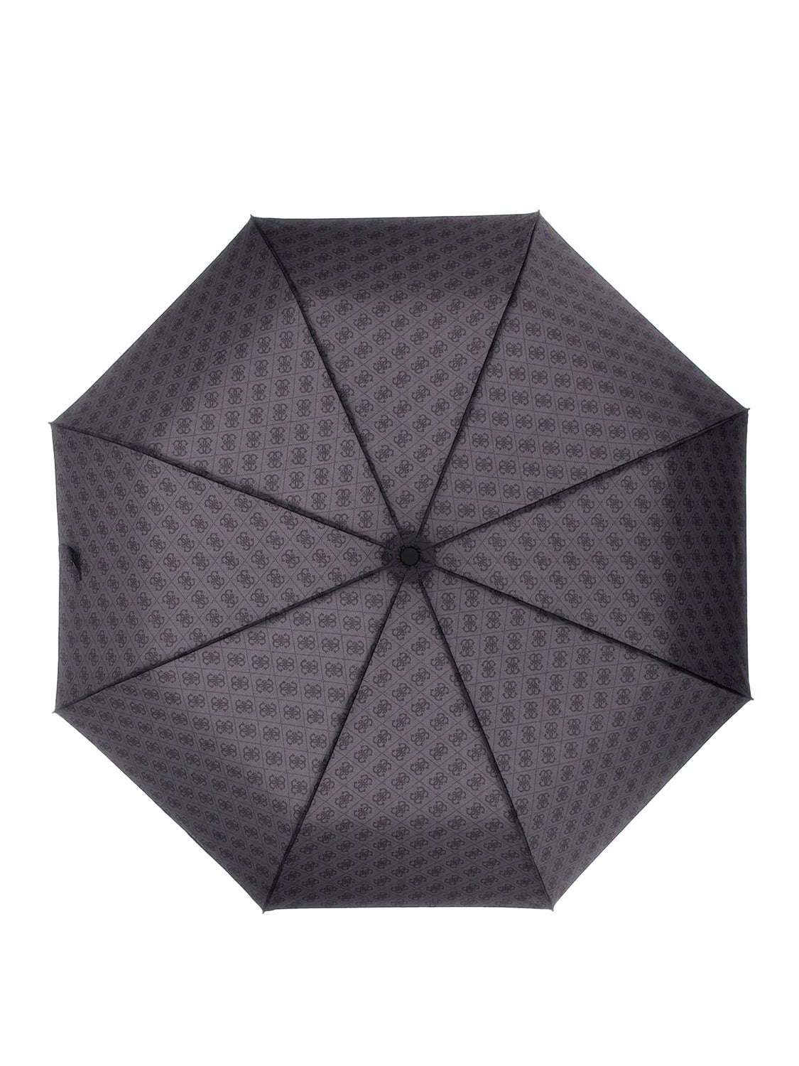 GUESS 2 USCITA Guess Ombrello Regular - Nero Coal Logo