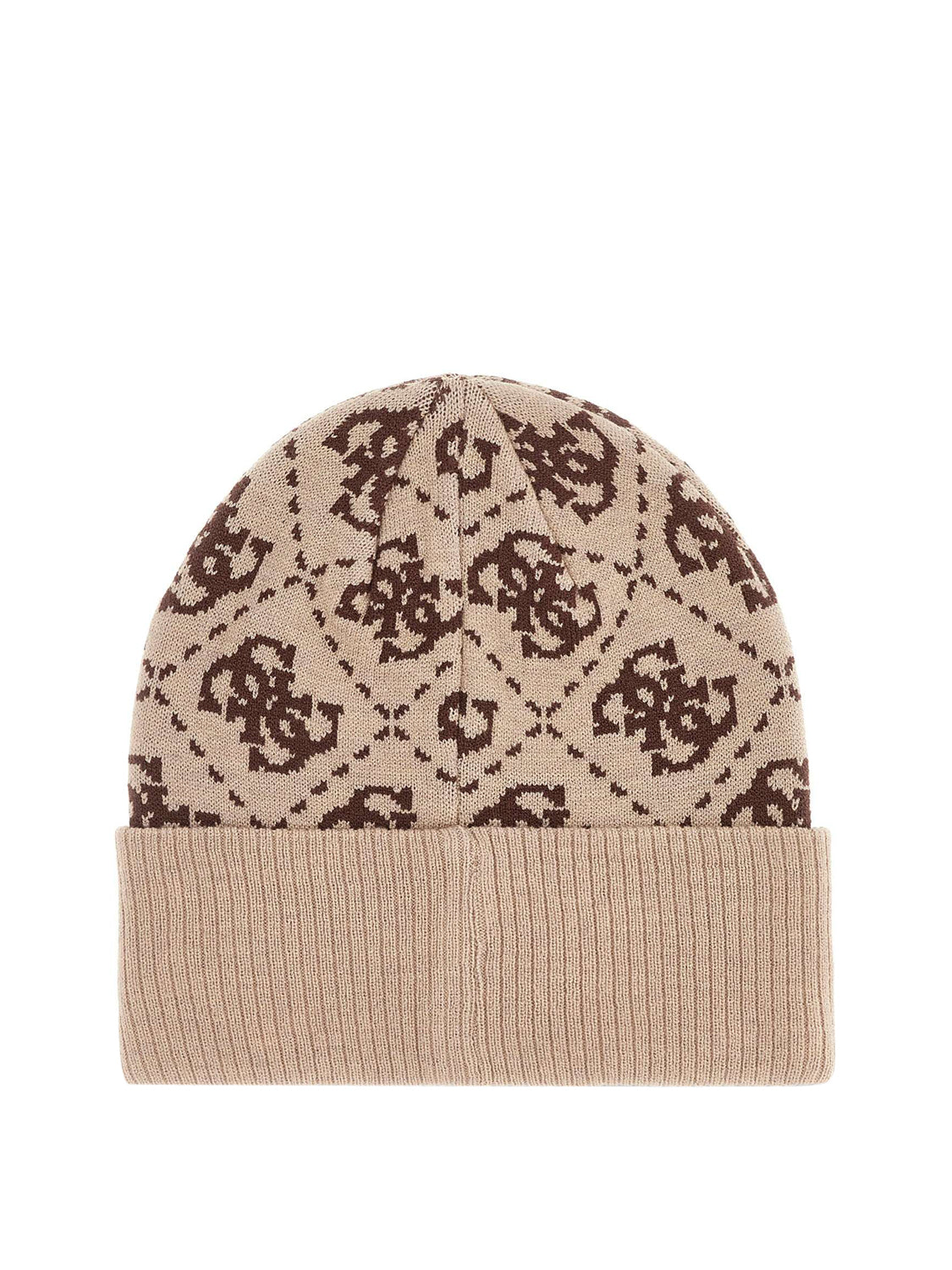 GUESS 2 USCITA Cappello Guess Milano Beanie - Beige Beige/Brown