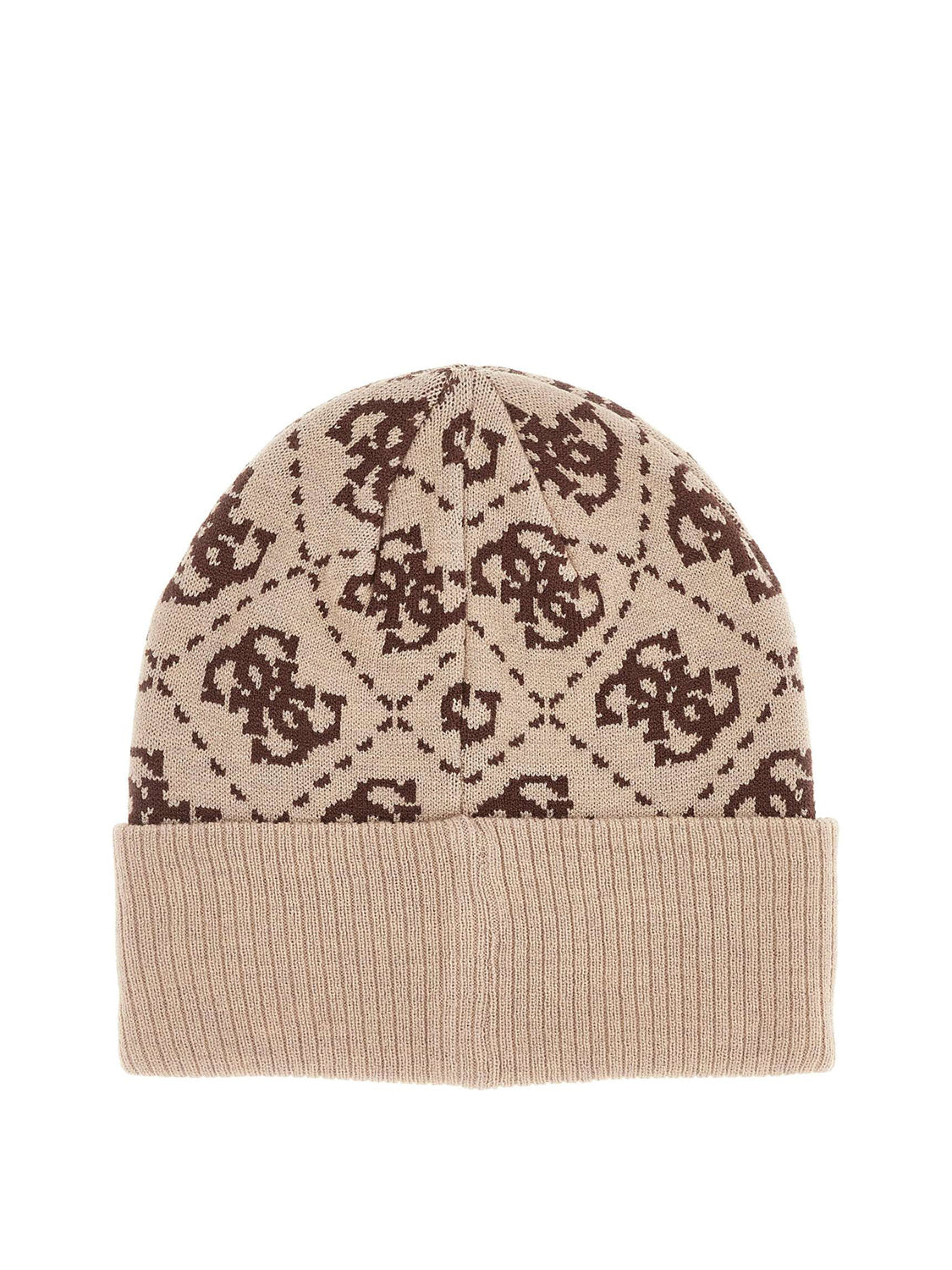 GUESS 2 USCITA Cappello Guess Milano Beanie - Beige Beige/Brown