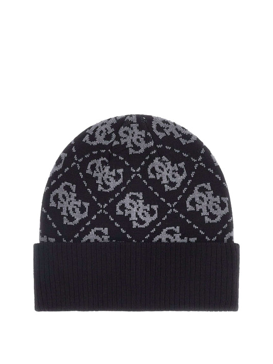 GUESS 2 USCITA Cappello Guess Milano Beanie - Nero Dark black