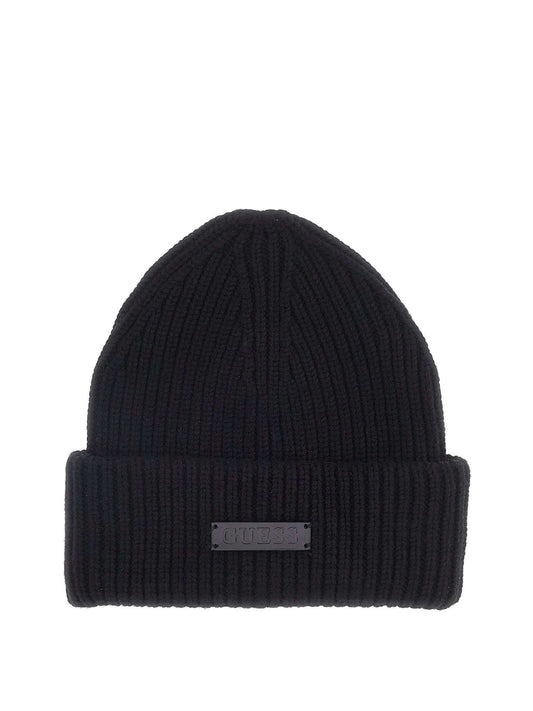 GUESS 2 USCITA Cappello Guess Logo Frontale Nero BLACK