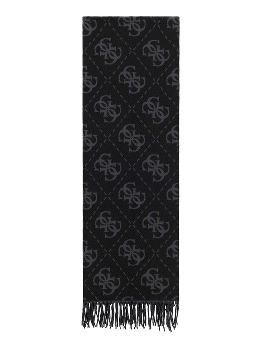 GUESS 2 USCITA Sciarpa Guess AW5217 VIS03 - Nero Coal Logo