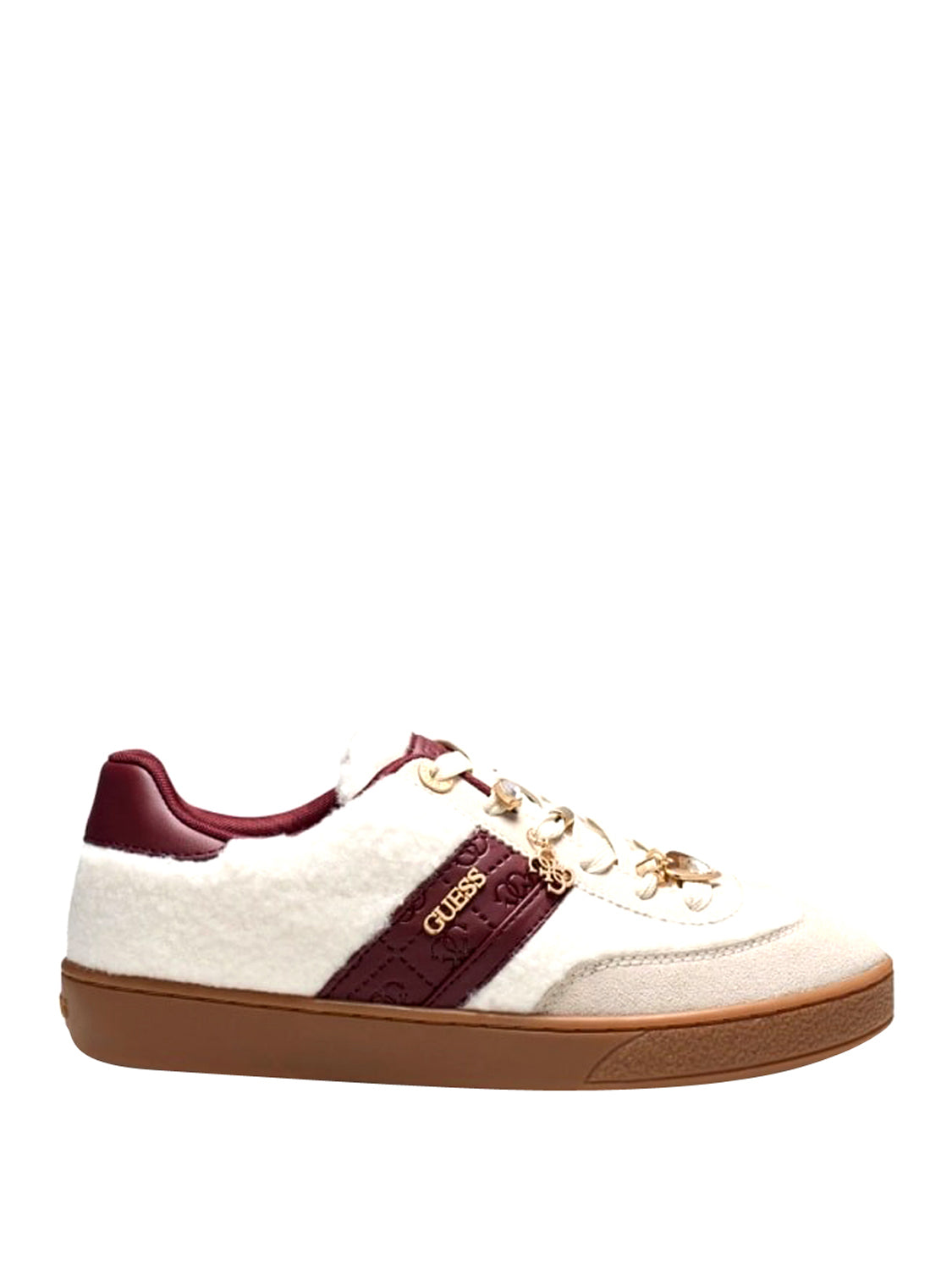 GUESS 2 USCITA Sneakers Guess Naoki3 - Ivory IVORY