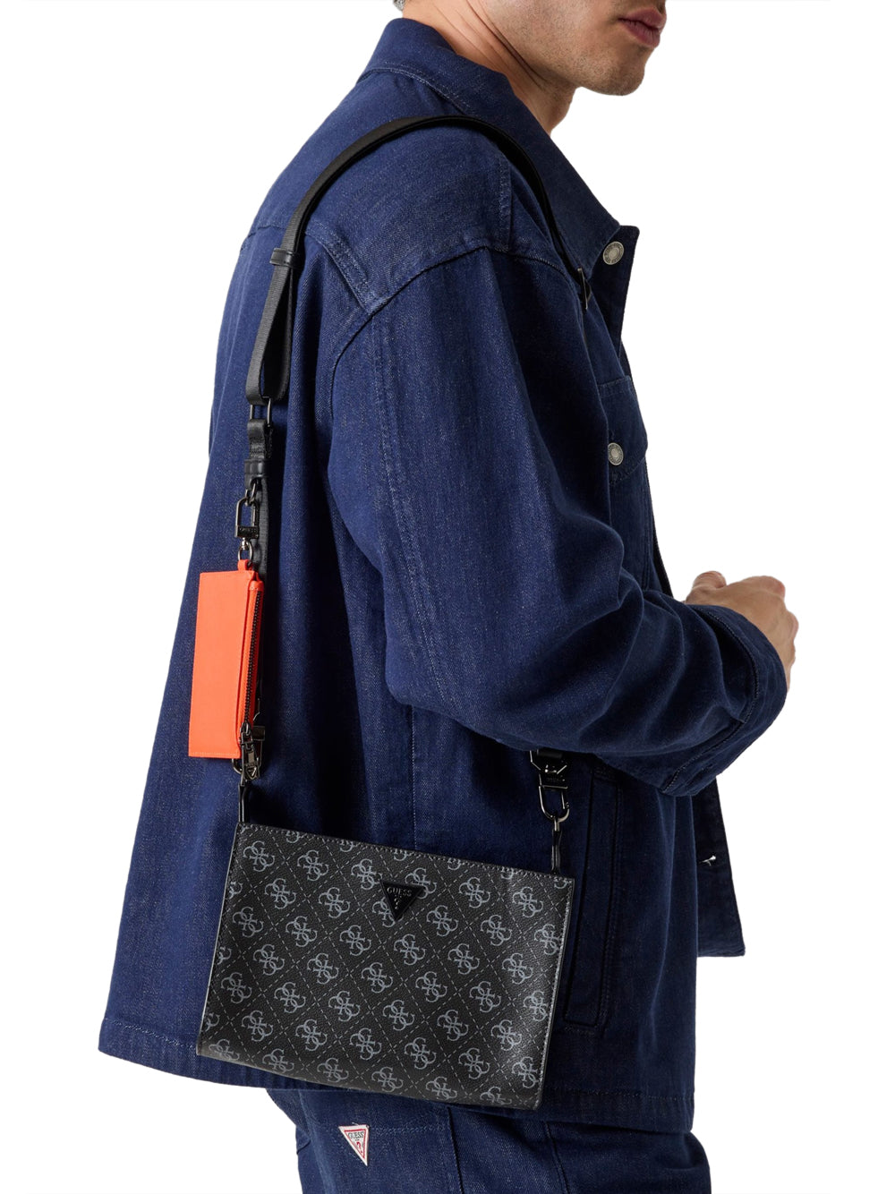 GUESS 2 USCITA Guess Borsa A Tracolla Milano Crossbody - Nero BLACK