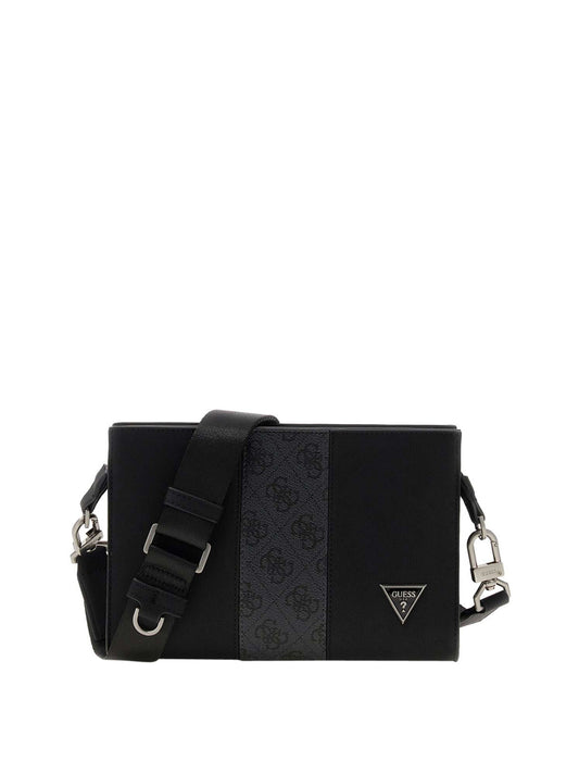 GUESS 2 USCITA Borsa A Tracolla Guess Sydney Nero BLACK