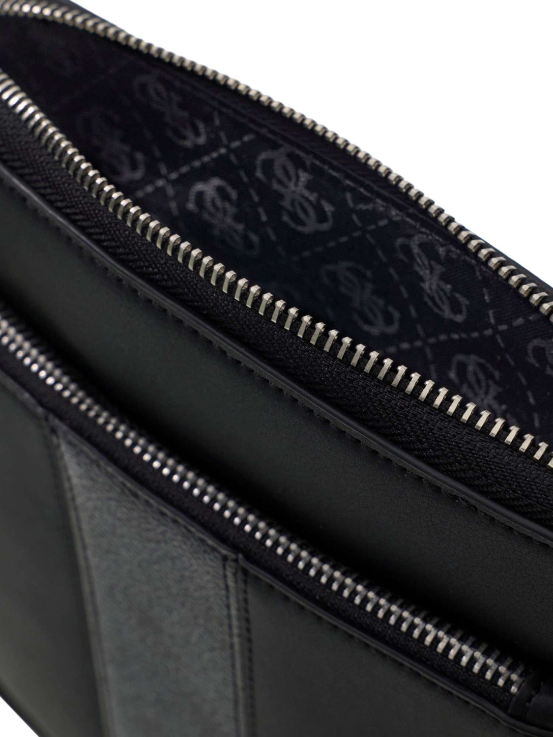 GUESS 2 USCITA Borsa A Tracolla Guess Sydney Flat Nero BLACK
