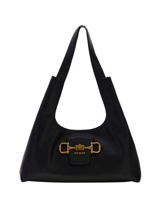 GUESS 2 USCITA Borsa Guess Sunset Small Hobo - Nero BLACK